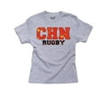 thumbnail image 1 of China Rugby - Olympic Games - Rio - Flag Girl's Cotton Youth Grey T-Shirt, 1 of 2