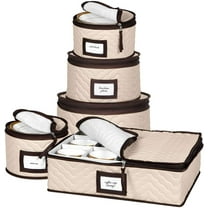 China Storage Containers 5-Piece Set Moving Boxes for Dinnerware, Glasses, Plate