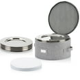 thumbnail image 1 of China Storage Container for Charger Plate - 13" W x 7" H - Includes 12 Felt Dividers. Hard Shell and Stackable with Padded Interior. Great for Platters, Big Plates and Serving Dishes up to 12.5" W, 1 of 7