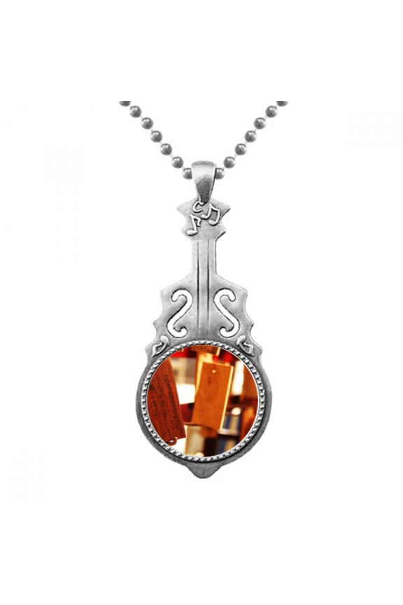 China Style Blessing Board Photography Pendant Jewelry Music Guitar Torque Hangtag