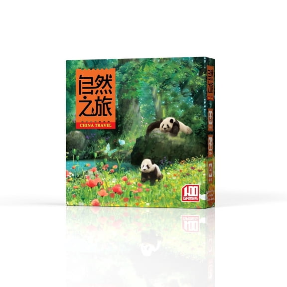 China Travel Panda Nature Ecology Board Game, 2-4 Players Wildlife Exploration Educational Tabletop Game for All Ages