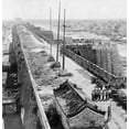 thumbnail image 1 of China Wall Of Peking C1900. Na Group Of Soldiers Of The Russian Artillery With Their Cannons Standing Guard On The Wall, 1 of 4