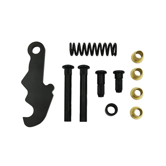UINIEBOOM Door Hinge Repair Kit w/Pin Bushing Cam Studs Spring, Latch Well Door Hinge Repair Set Compatible with Ford Mercury LH/RH 1964-1967