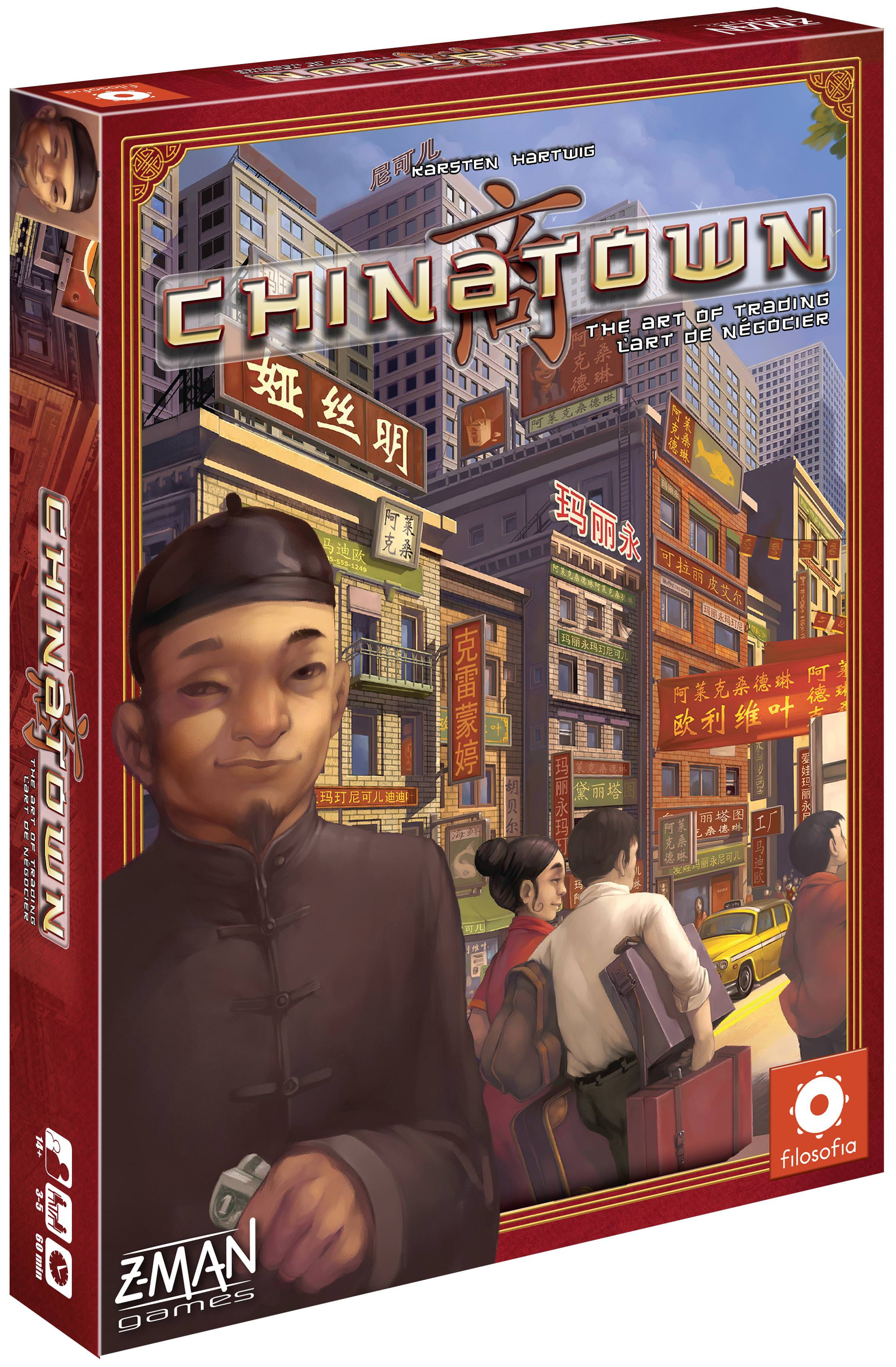 【ボドゲ】チャイナタウン Chinatown Board Game for Ages 13 and up, from Asmodee - Walmart.com