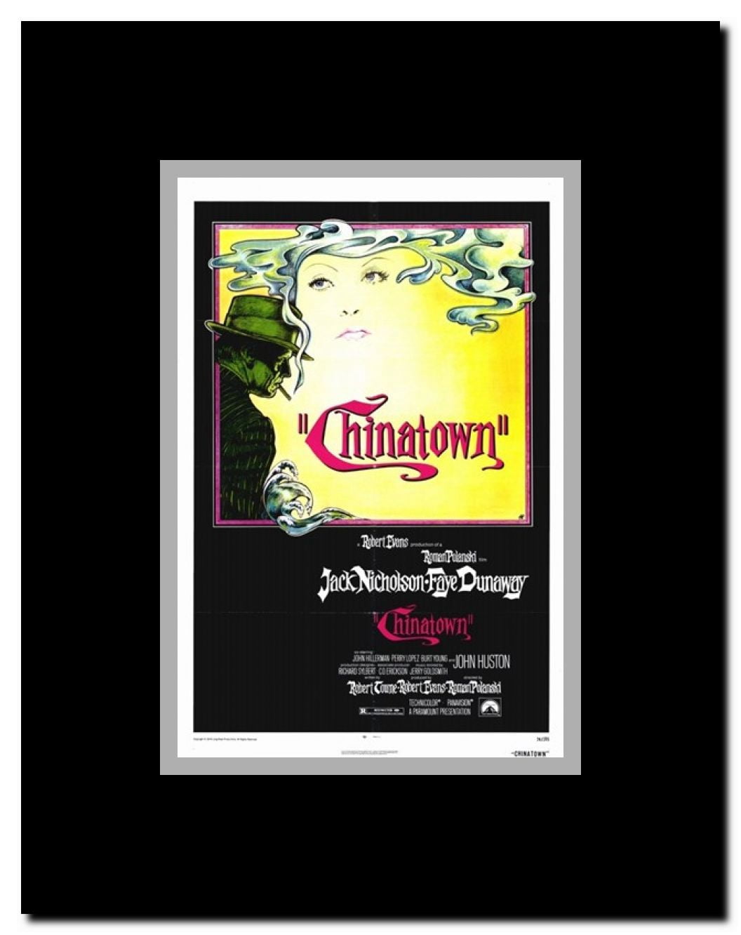 Chinatown Framed Movie Poster