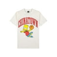 thumbnail image 1 of Chinatown Market Men's Officially Licensed X The Simpsons Air Bart Arc Tee T-Shirt (X-Large, White), 1 of 5