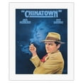 thumbnail image 1 of Chinatown - Starring Jack Nicholson and Faye Dunaway - Directed by Roman Polanski - Vintage Film Movie Poster by Richard Amsel c.1974 - Fine Art Rolled Canvas Print 16in x 20in, 1 of 4