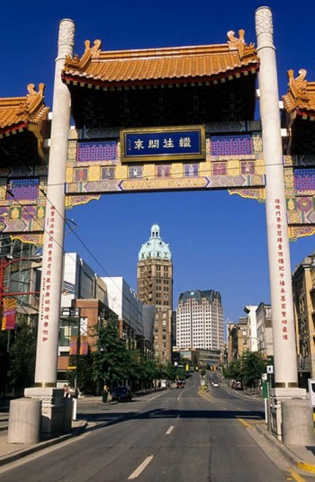 Chinatown Vancouver British Columbia Canada Canvas Art - Michael DeFreitas DanitaDelimont (18 x 27)