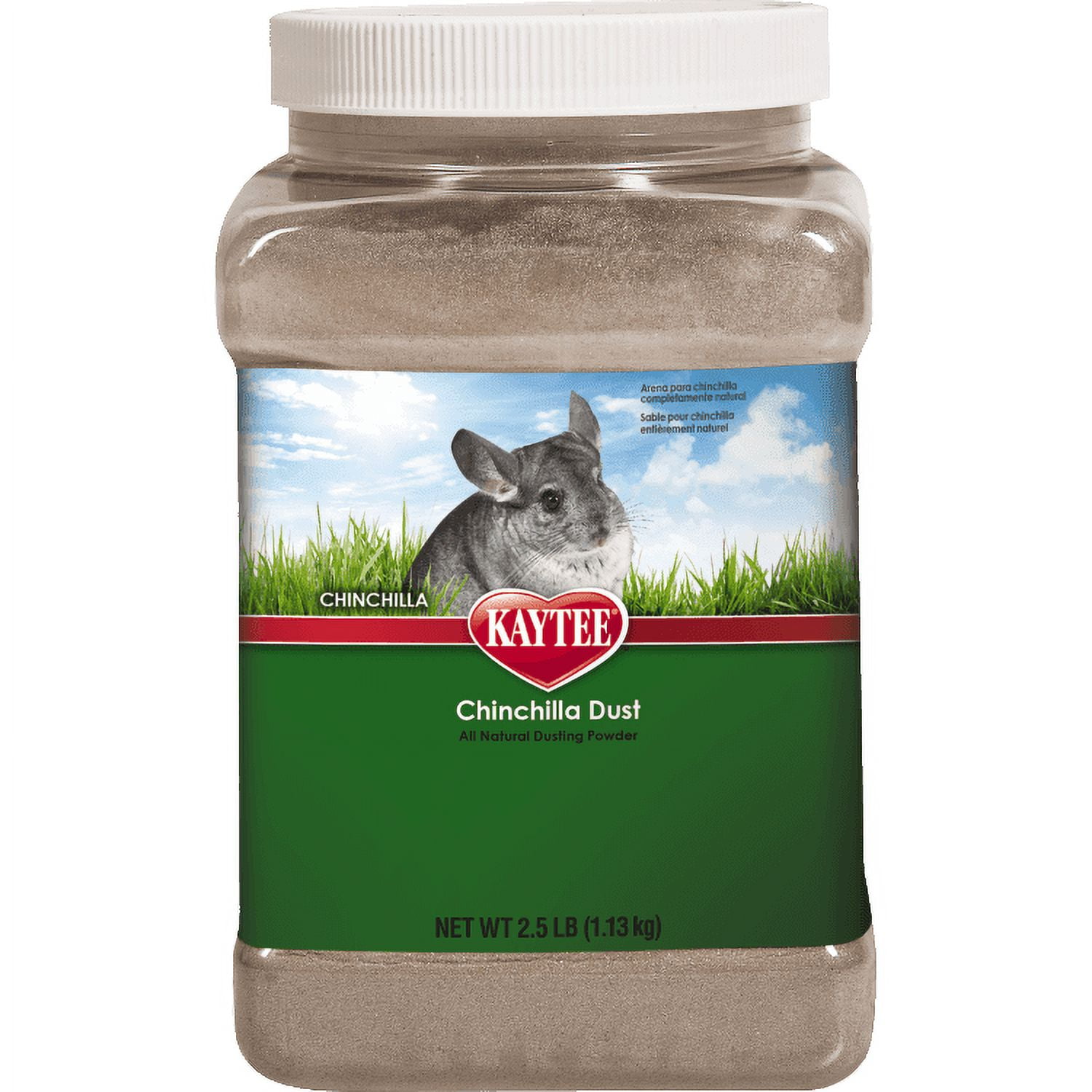 Kaytee, Chinchilla Dust Bath, 2.5 Lb, All Natural Dusting Powder ...