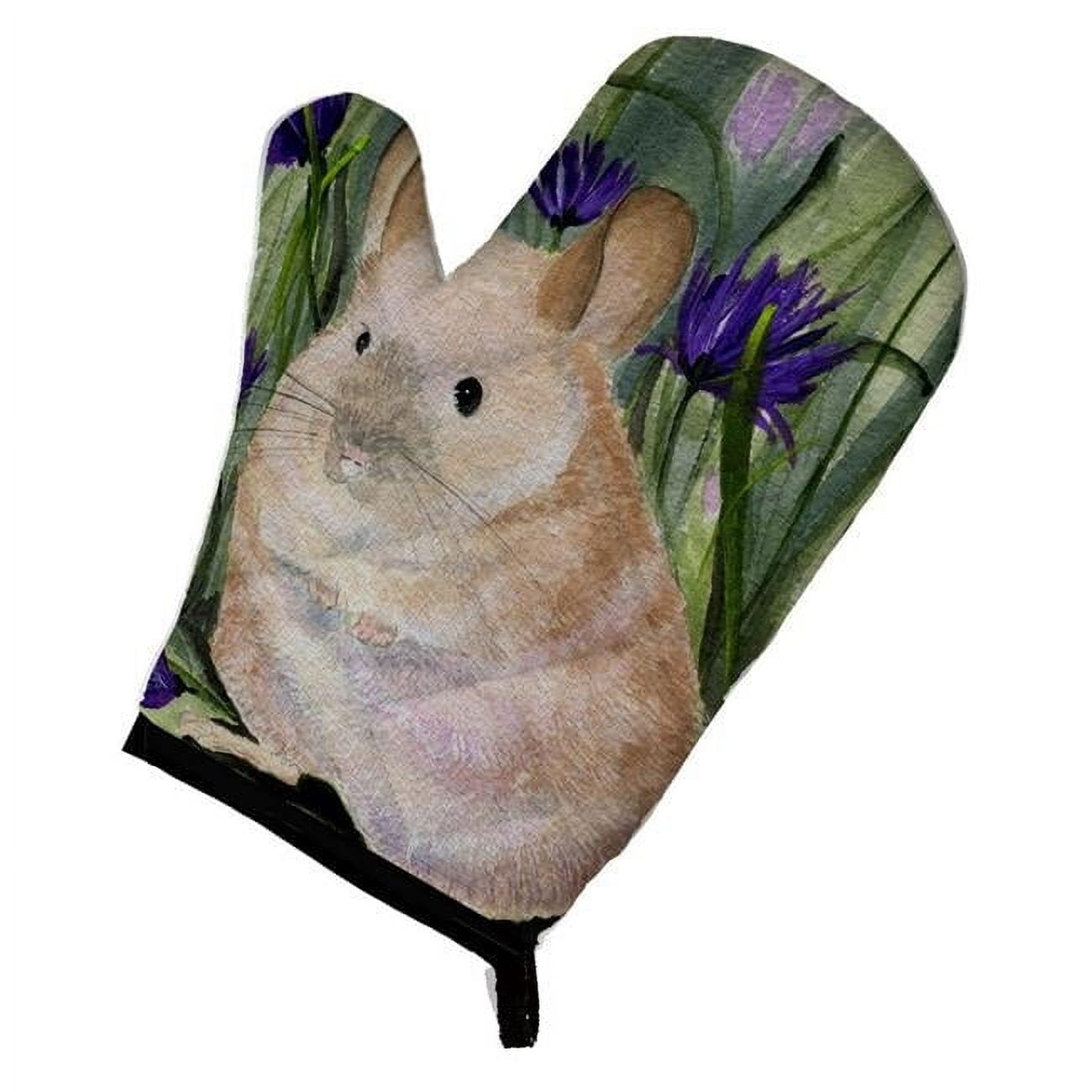 Chinchilla Oven Mitt