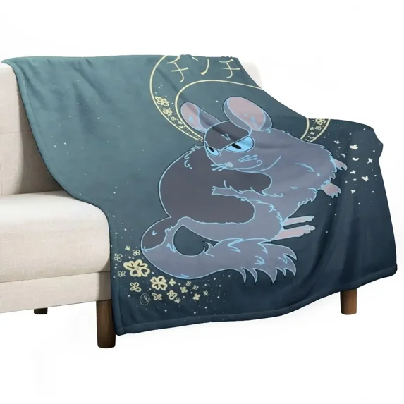 Chinchilla Throw Blanket decorative For Baby valentine gift ideas Blankets
