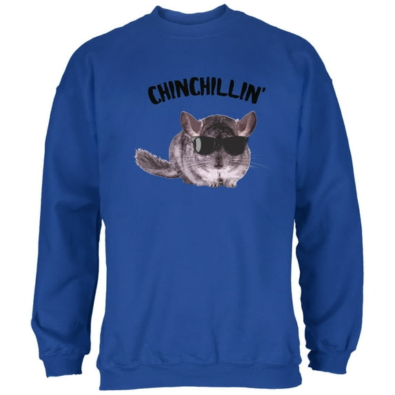 Chinchillin Chinchilla Royal Adult Sweatshirt