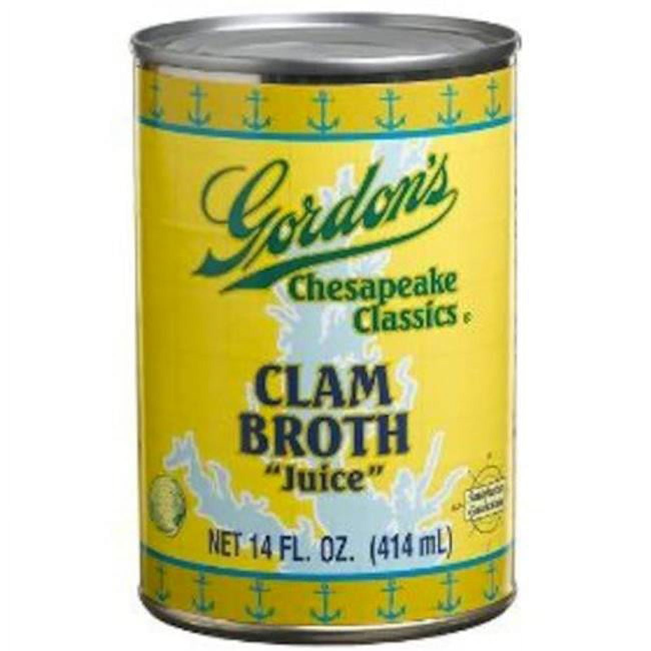 Chincoteague Seafood 6H1GF Clam Broth