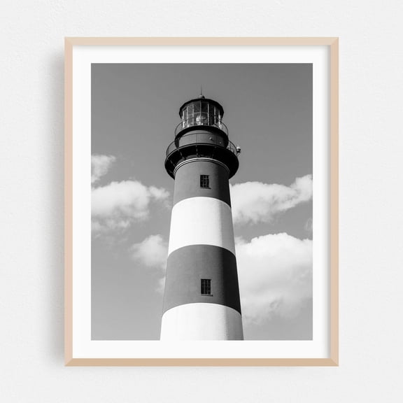 Chincoteague Virginia Lighthouse Coastal Poster Unframed Paper Print