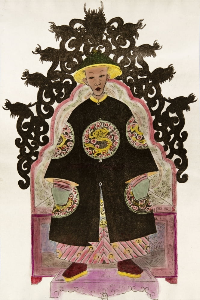 Chine Art Canvas Art -  (24 x 36)