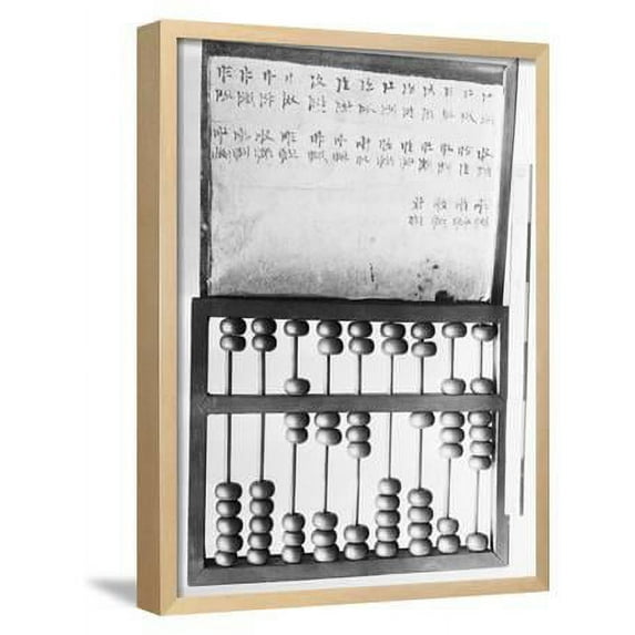 Chinese Abacus, Framed Art Print Wall Art Sold by Art.Com