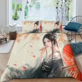 Chinese Ancient Style Girl Duvet Cover Comforter Covers 3D Printed