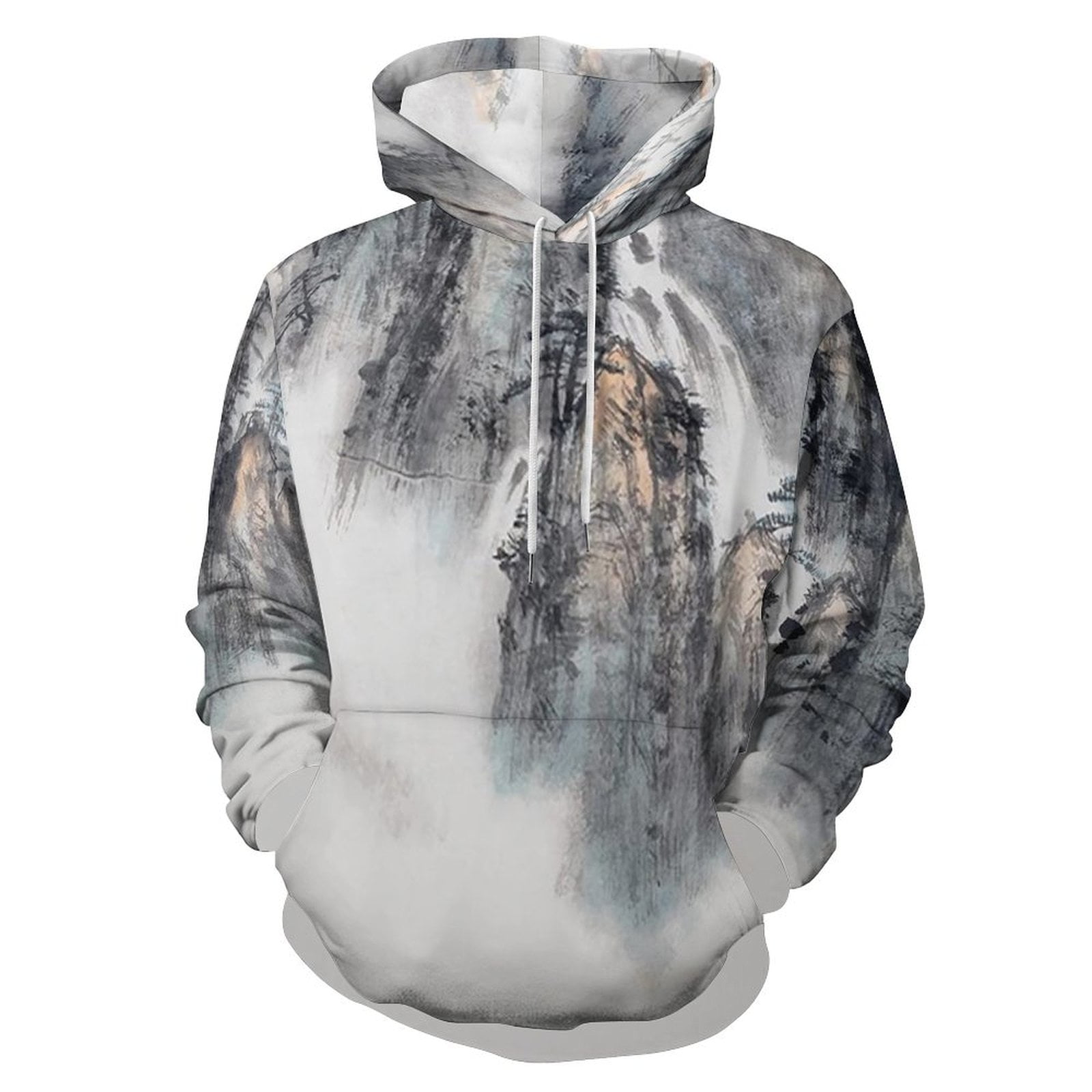 Design App Men's Mens Dussault Deuce Custom Ink Hoodie Gold Foil