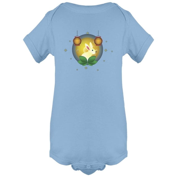 Chinese Autumn Festival Bunny Bodysuit Infant -Image by Shutterstock, Newborn
