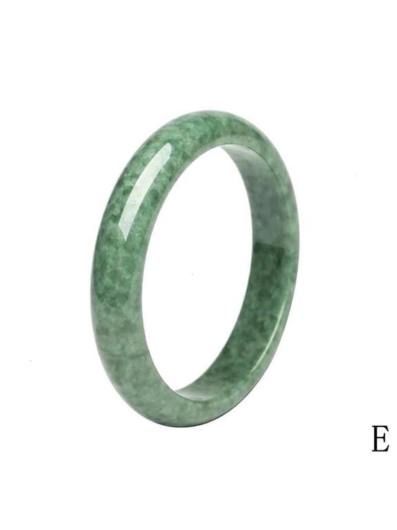 Chinese Beautiful Genuine Natural Green Jade Gems Bangle Bracelet -55-64mm O4K0