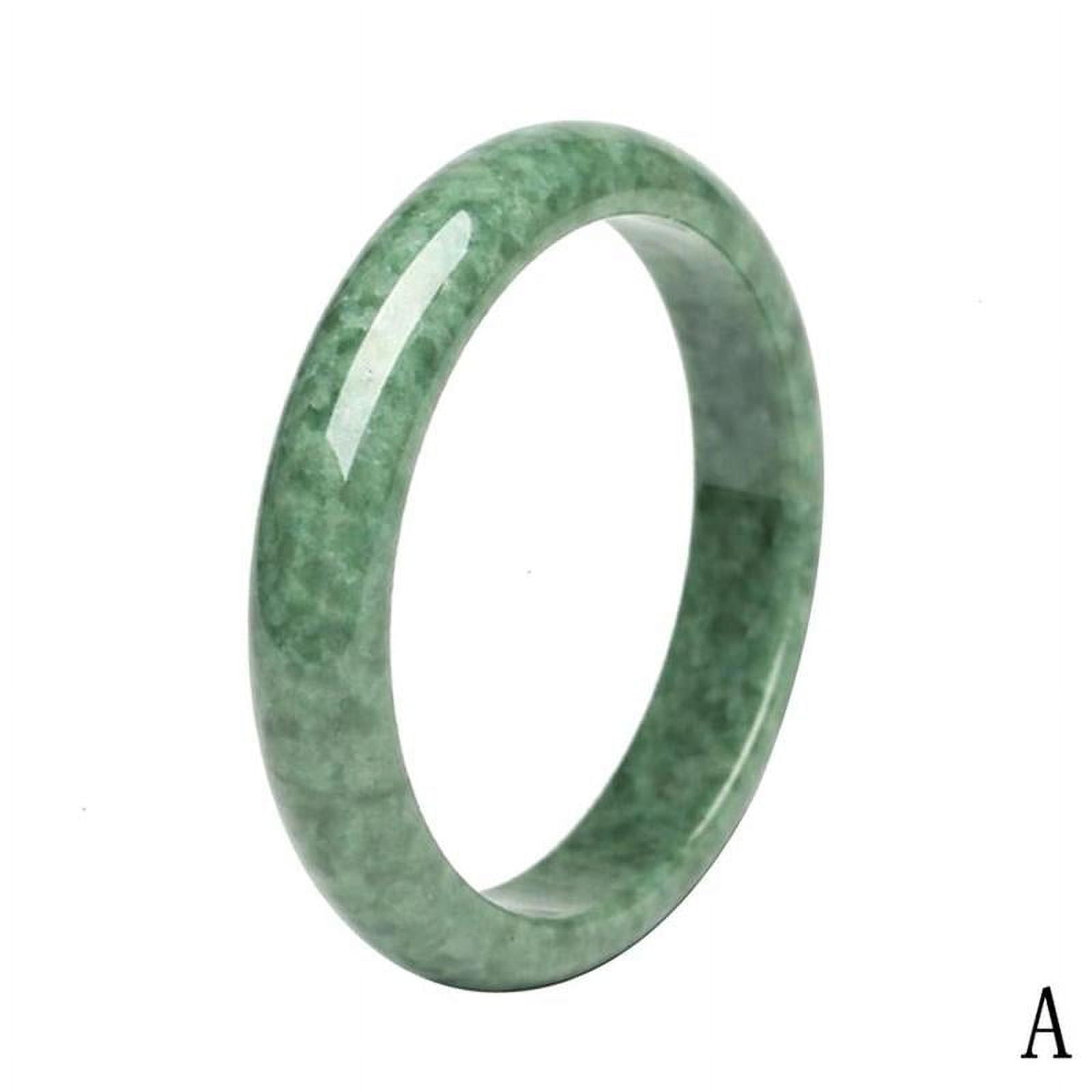 Chinese Carved Jade Vintage offers Bangle Bracelet for small wrist