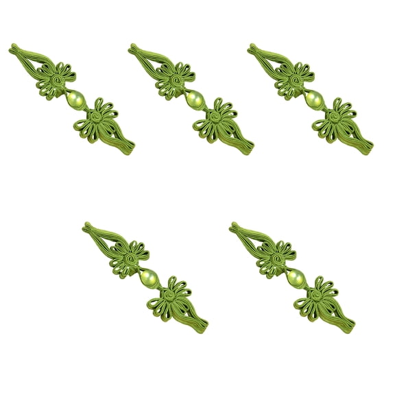 Chinese Bowknot Buttons Satins Fabric Closures Button Craft for Cheongsam Jackets Bag Decorations Frog Buttons