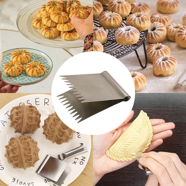 Chinese Bun Mantou Mould Stainless Steel Walnut Crisp Clamp Flower
