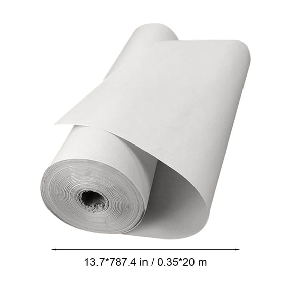 Chinese Calligraphy Rice Paper Sheets - Xuan Paper for Brush Painting & Decoupage, Bark Fiber, Inkjet-Printing, Sumi-e Compatible - 1 Roll