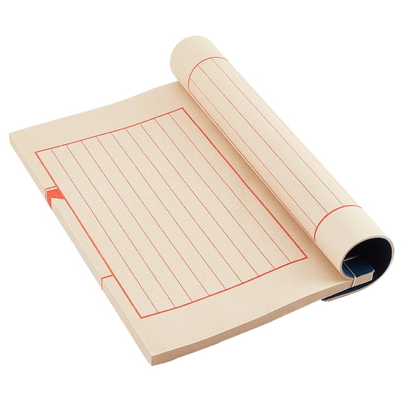 Chinese Calligraphy Xuan Paper Classic Binding Notebook Scripture Copying Blank Book Heart Sutra Practice Manuscript Book Marine Blue