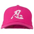 thumbnail image 1 of Chinese Character Patience Embroidered Cap - Hot Pink OSFM, 1 of 5
