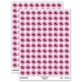 thumbnail image 1 of Chinese Character Symbol Rabbit 200+ Round Stickers - Light Pink - Gloss Finish - 0.50" Size, 1 of 3