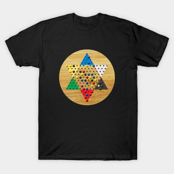 Chinese Checkers Board New Star Grid Glass Marble Strategy Board Game Unisex T-Shirt, up to size 3XL.
