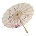 thumbnail image 1 of Chinese Classical Oil Silk Paper Umbrella Handmade Decorative Home Garden Traditional Craft, 1 of 4