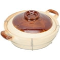 thumbnail image 1 of Chinese Clay Pots for Cooking Stew Pot Cooking Casserole Nonstick Casserole Pot Individual 21x16.5cm, 1 of 6