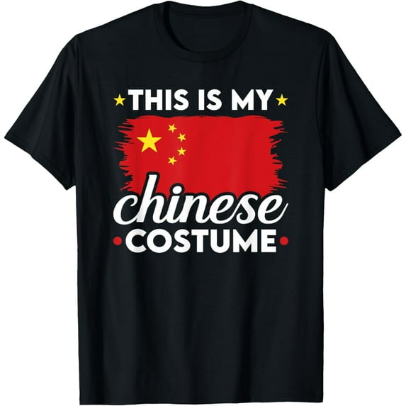 Chinese Costume Chinese Flag T-Shirt