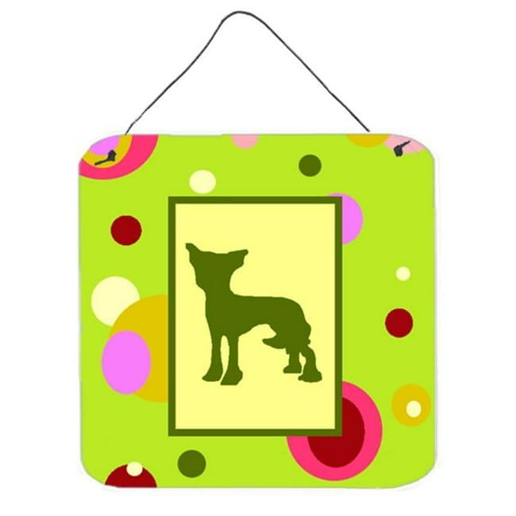 Chinese Crested Aluminium Metal Wall Or Door Hanging Prints