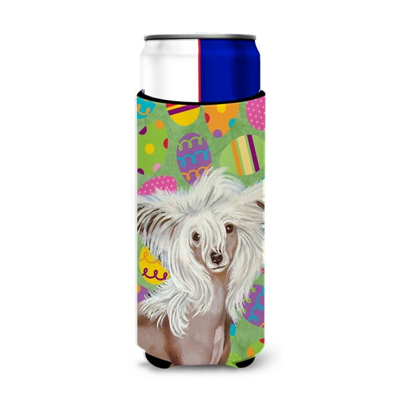 Chinese Crested Easter Eggtravaganza Ultra Hugger for slim cans