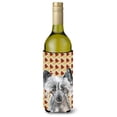 thumbnail image 1 of Chinese Crested Fall Leaves Wine Bottle Hugger, 1 of 1