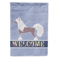 thumbnail image 1 of Chinese Crested Welcome Flag Canvas House Size, 1 of 1