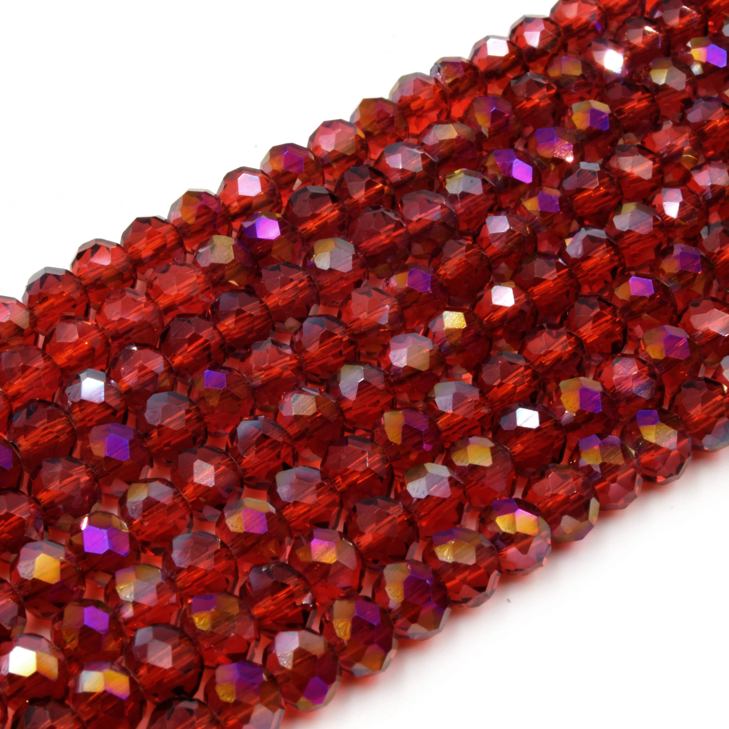 6mm Iridescent AB Faceted Chinese Crystal Strand – Beads, Inc.