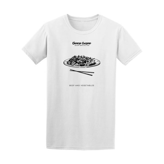Chinese Cuisine Asian Speciality Tee Men's -Image by Shutterstock