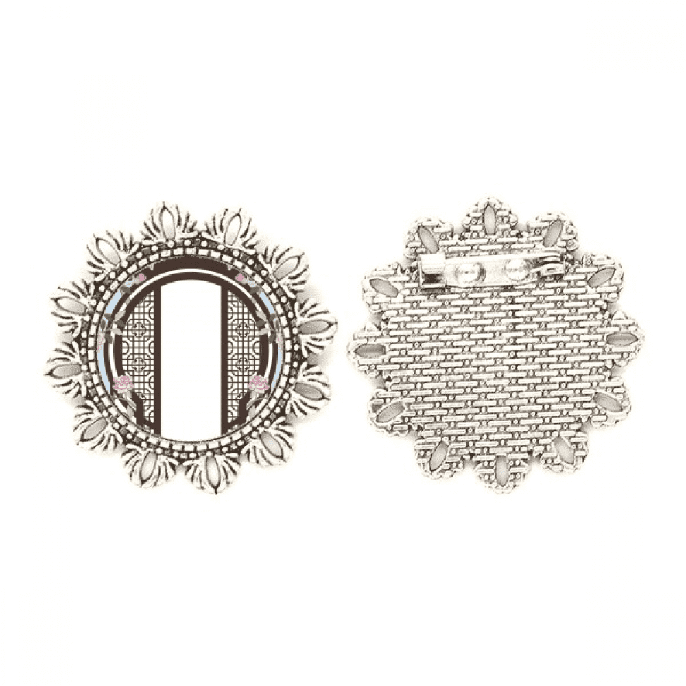 Women's Cubic Zirconia Snowflake Brooch Pin - Silver Tone Elegant Crystal Ice Flower Lapel Pin