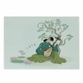thumbnail image 1 of Chinese Cutting Board, Young Woman Sitting near a Tree and Playing Traditional Musical Instrument, Decorative Tempered Glass Cutting and Serving Board, Small Size, Multicolor, by Ambesonne, 1 of 1