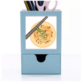 thumbnail image 1 of Chinese Dish Noodle Delicious Food Pattern Desk Supplies Organizer Pen Holder Card, 1 of 3