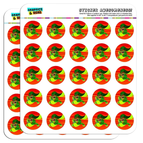 Chinese Dragon 1" Scrapbooking Crafting Stickers