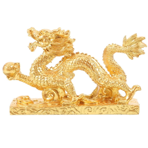 Chinese Dragon Figurine Collection for Wealth and Luck
