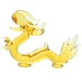 thumbnail image 1 of Chinese Dragon Figurine Creatures Crystal Animals Craft Decorative Crystal Figurines, 1 of 6