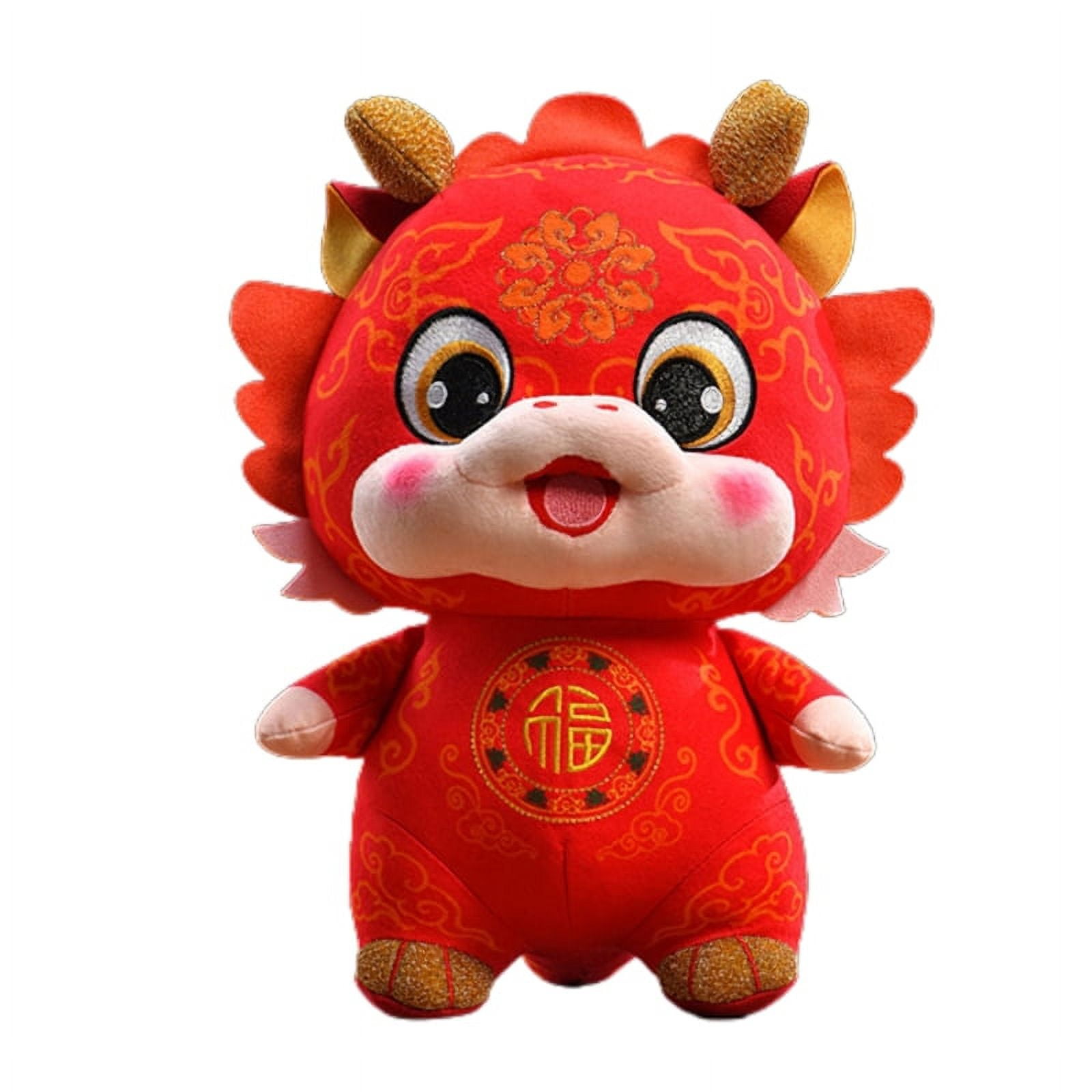 Chinese Dragon Mascots Chinese Dragon Plush Toy Chinese Dragon Stuffed Dragon Plushies 2024