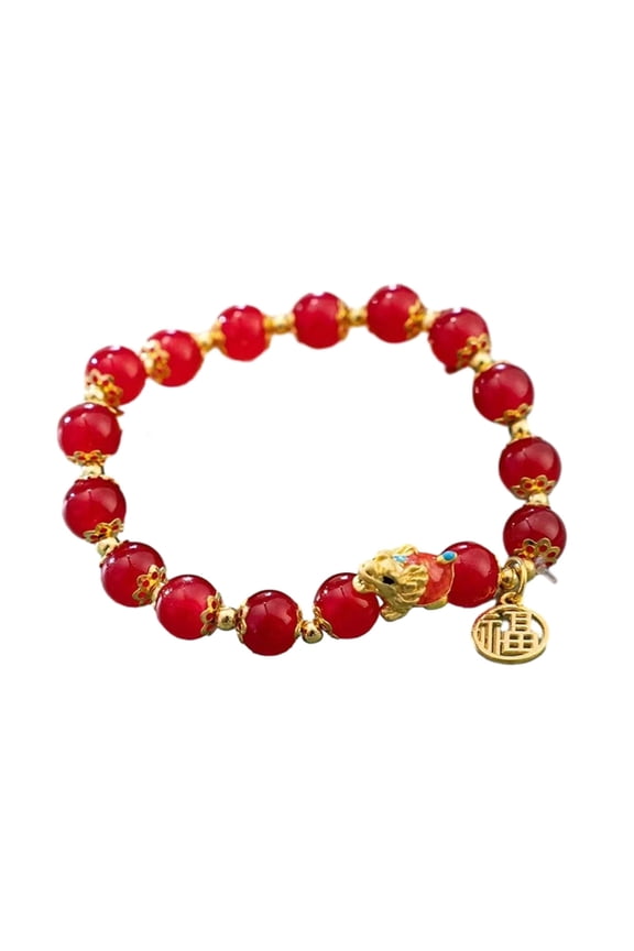 Chinese Dragon Pendant Bracelets Ethnic Dragon Jewelry for Women Perfect Gift