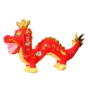 Chinese Dragon Plush,2024 Year of The Dragon Gift,Chinese New Year Decorations 2024,Dragon Stuffed Animal for Lunar New Year Chinese Zodiac Dragon Toy